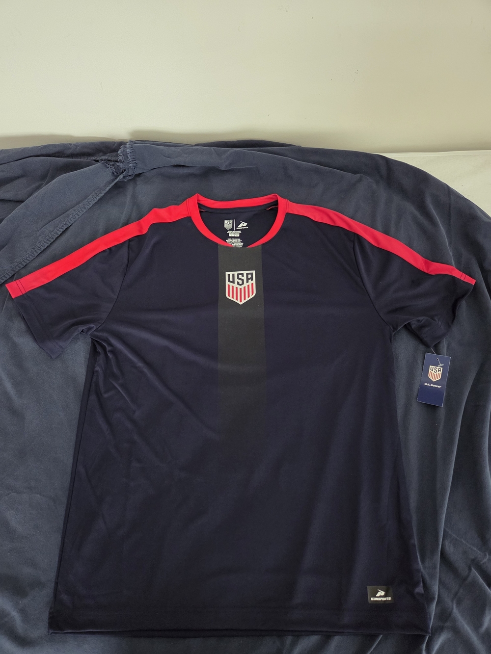 USA National Soccer Team Dri Fit Shirt